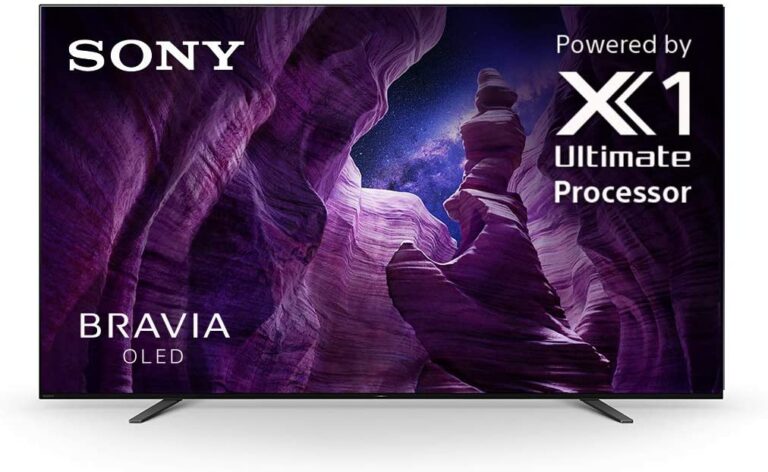 (Sony A8H OLED) TV screen